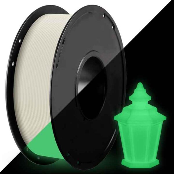 1.75mm 1kg PCL 3D Filament for FDM Material Night Light Consumable Green Luminous PLA 3D Printer