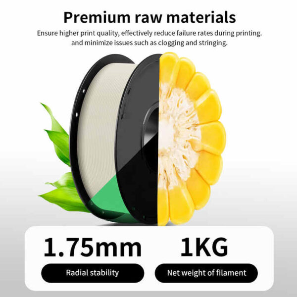 1.75mm 1kg PCL 3D Filament for FDM Material Night Light Consumable Green Luminous PLA 3D Printer - Image 6