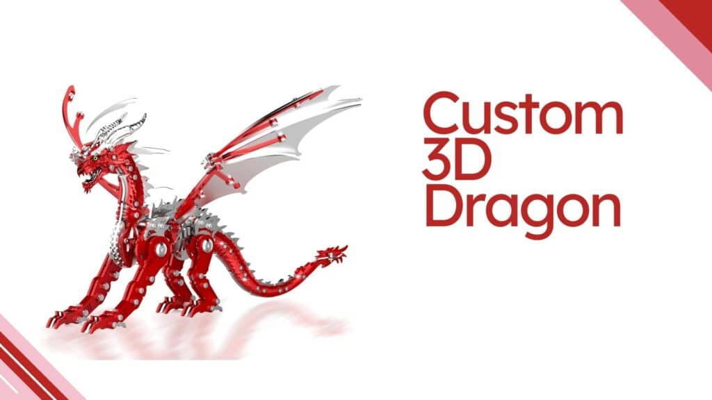 How to Design Custom 3D Print Your Own Dragon, Toy, Best Figure