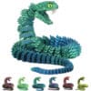 Customizable 3D Printed Snake Creative Toy - Image 2