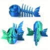 Custom 3D Printed Movable Fish Skeleton Toy For Marine Lovers - Image 2