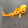 Printed Shark Skeleton