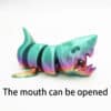 Customizable 3D Printed Shark Movable Model Children's Toy - Image 5