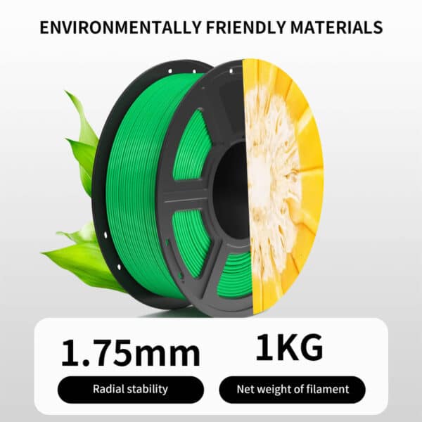 High-Speed PETG Green Filament for a 3D Printer 1.75mm - Image 4