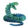 Custom 3D Printed Snake Creative Model