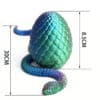 Customizable 3D Printed Snake Egg Articulated Creative Toy - Image 6