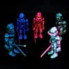 Customizable 3D Printed Warrior Skeleton Collectible Toy for Kids - Image 6