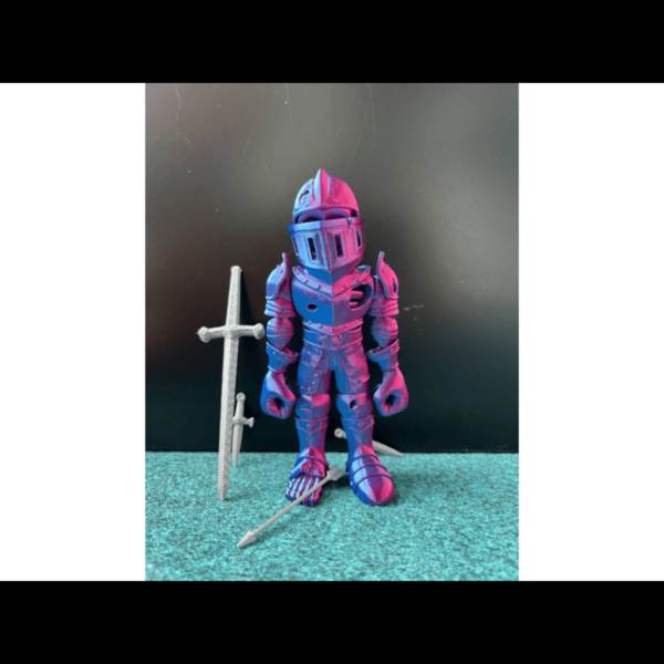 Customizable 3D Printed Warrior Skeleton