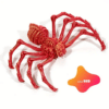 3D Printed Realistic Jumping Spider