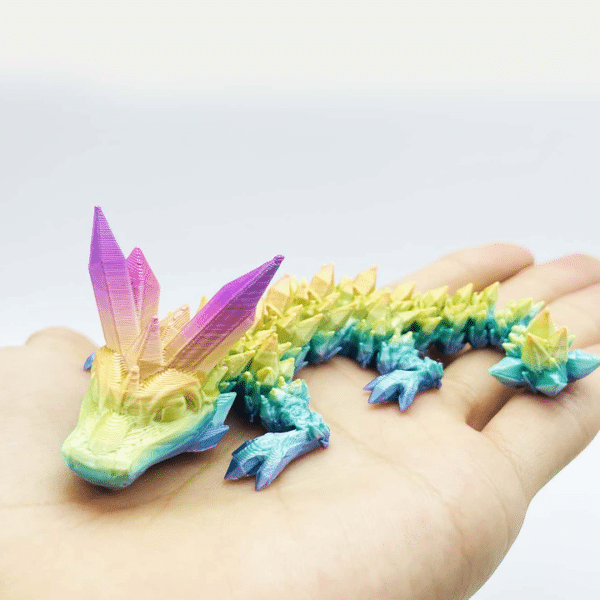 3D Printed Crystal Dragon