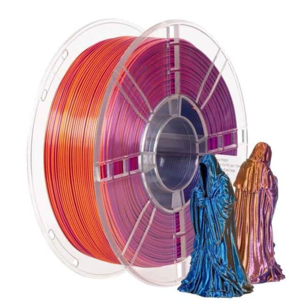 1KG Silk filamento 3d printer Filament Blue Purple Gold