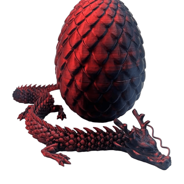 3d Crystal Dragon Print
