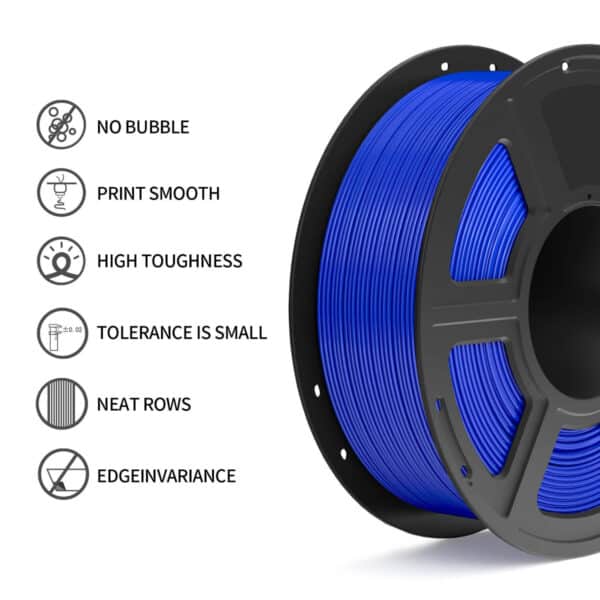 High-Speed 3D Printer PETG Deep Blue Filament 1kg - Image 2