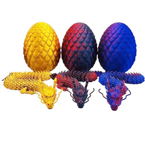 3d Crystal Dragon Print