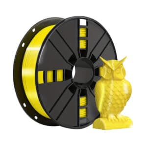 1.75mm PLA Yellow Filament for FDM 3D Printers – High Quality