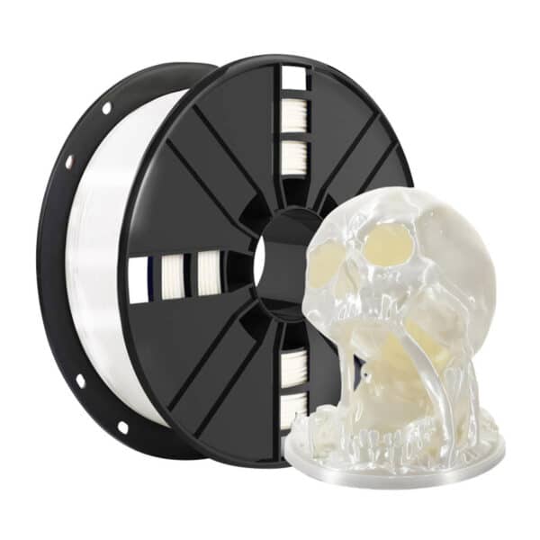 1.75mm White PLA Filament for 3D Printing – FDM Consumables