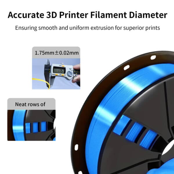 Blue PLA 1.75mm for 3D Printing Filament - Image 6