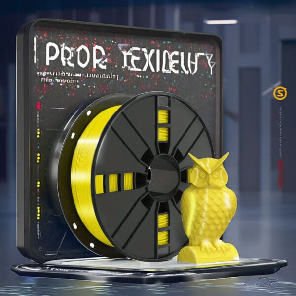 1.75mm PLA Yellow Filament for FDM 3D Printers - Image 5