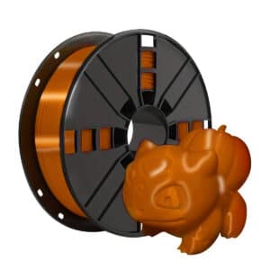 3D PLA Monochrome Copper 1.75mm Filament for FDM Printing