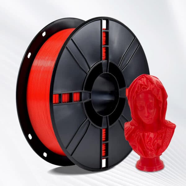 1.75mm Red PLA High Toughness Filament for 3D Printing