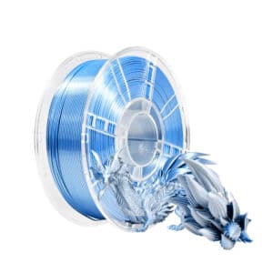 2024 Blue Silver PLA Filament 1KG – High-Quality 3D Printing