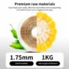 1KG PLA Bulk 3D Printer Filament Silk Macaron Color - Image 2