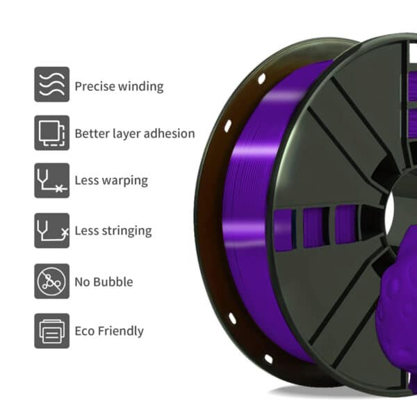 Purple PLA 1.75mm FDM Filament - Image 6