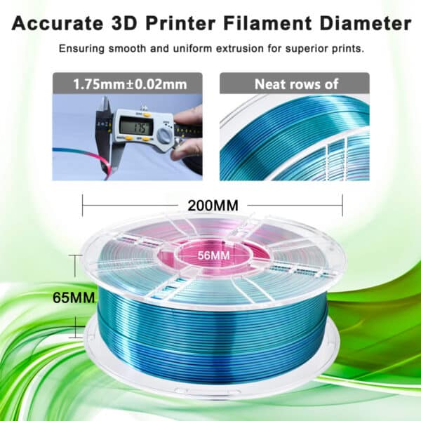 Multi-Color PLA 1.75mm Filament 3d printer - Image 4