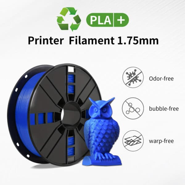 1.75mm Blue PLA High Speed FDM Filament for 3D Printing - Image 5