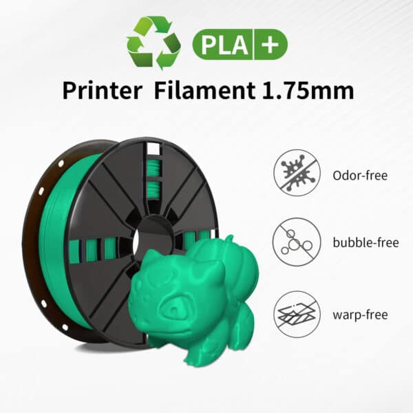 High-Toughness Green PLA  Filament for 3D Printing - Image 5