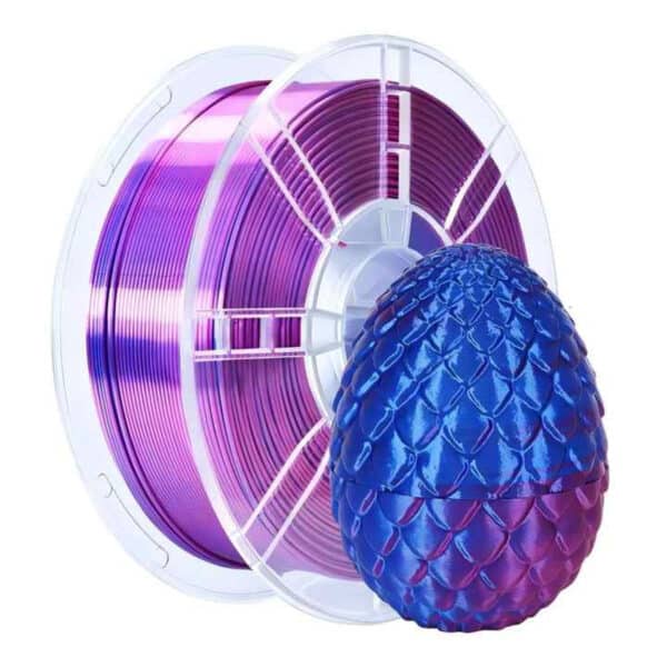 premium 3d printer filament Silk Two Color Red Blue FDM