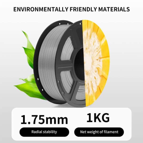 High-Speed PETG Gray 3D Printer Filament 1.75mm - Image 3