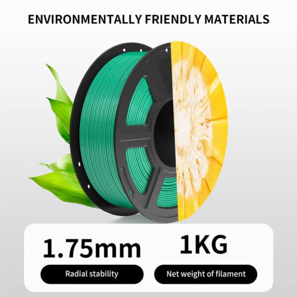 High-Speed PETG Sea Green 3D Printer Filament 1.75mm - Image 4