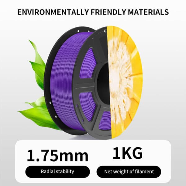 High-Speed 3D Printer PETG Purple Filament - Image 5