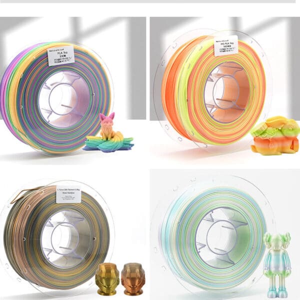 3D PLA Matte Rainbow Filament  3D Printing - Image 7