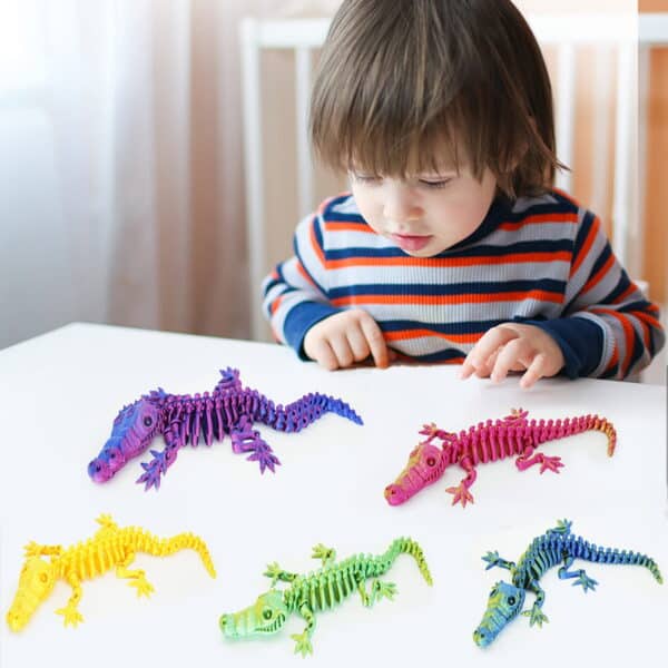3D Printed Dinosaur Model