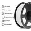 High-Speed White PLA 3D Printer Material - Image 2