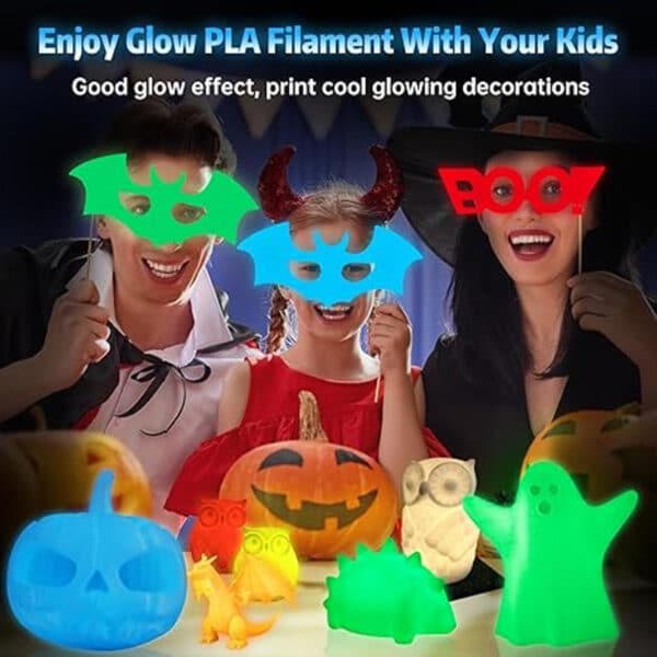 Luminous PLA Plus 3D Printer Filament – 1.75mm, 1kg - Image 4