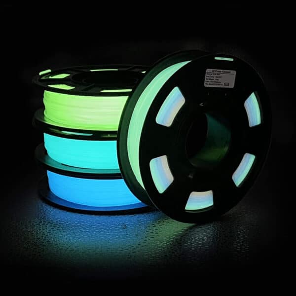Luminous Rainbow PLA Filament – 1.75mm, 1kg for 3D Printing - Image 3