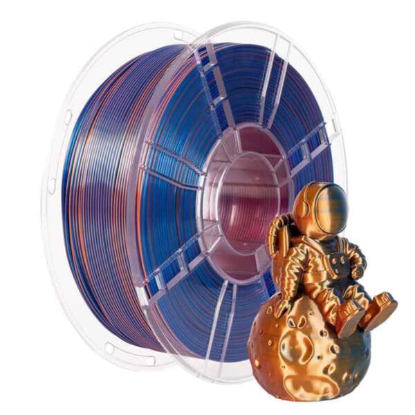 camo 3d printer filament Red Blue Gold 1.75mm 1kg