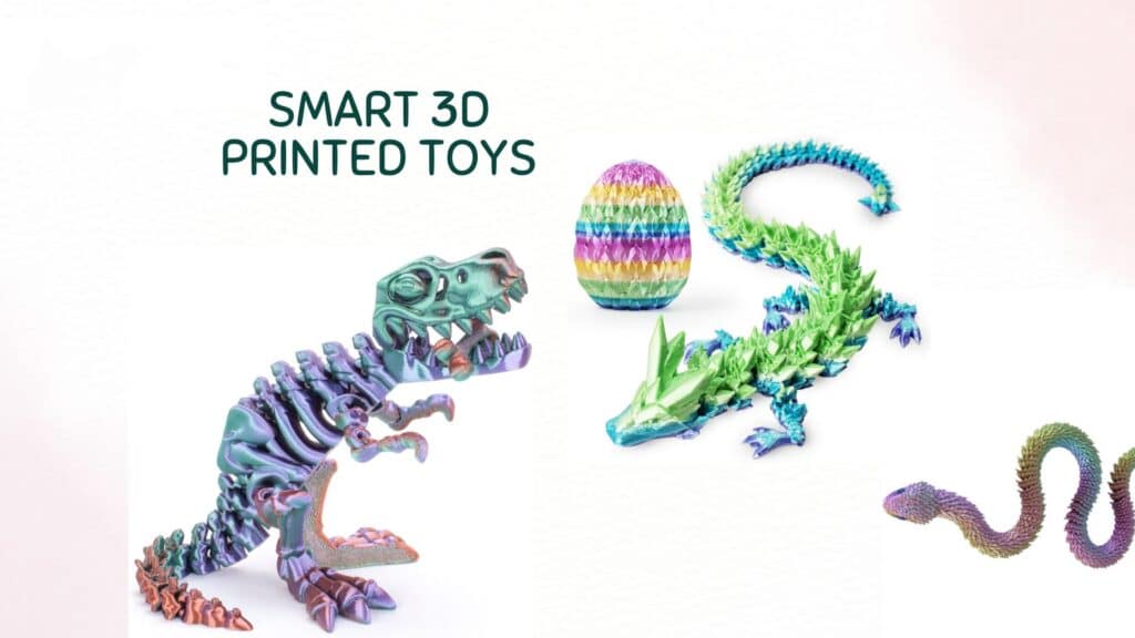 Smart 3D Printed Toys: Integrating Electronics and Movement into Customizable Models