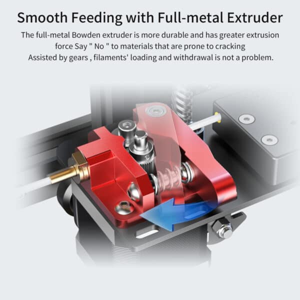 Bowden Extruder 3D FDM Printer With CR Touch Auto Leveling - Image 2