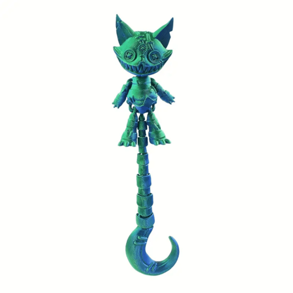 Tail Cat Toy with Flexible Joints