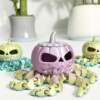 Colorful 3D Printed Pumpkin Octopus Toy Flexible Fun - Image 3
