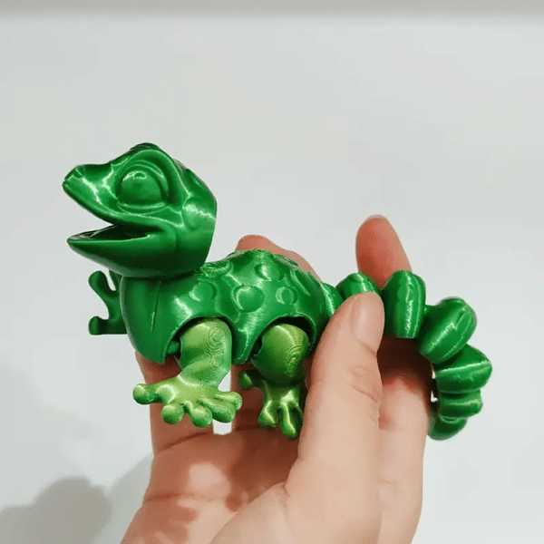 3D Printed Gecko Joint Movable Creative Children's Toy Model - Image 3