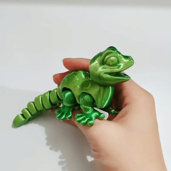 3D Printed Gecko Joint Movable Creative Children's Toy Model - Image 4