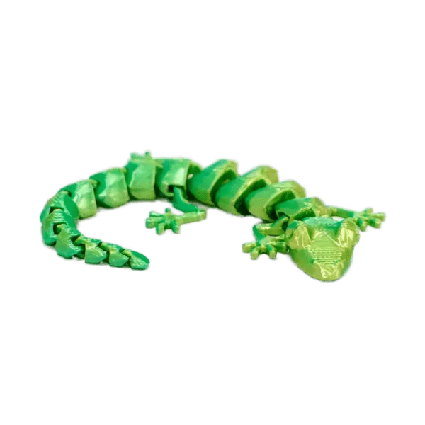 Creative 3D Printed Gecko