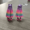 Spooky Fun Ghost Cat Christmas Toy Creative 3D Printed Decoration - Image 9