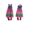 Spooky Fun Ghost Cat Christmas Toy Creative 3D Printed Decoration - Image 3