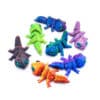 Colorful 3D Printed Lizard Keychain Toy A Fun Accessory for Kids - Image 6
